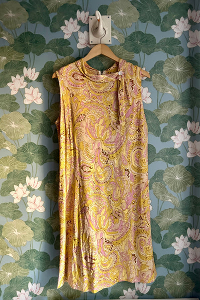 Paisley Shift Dress, L-XL